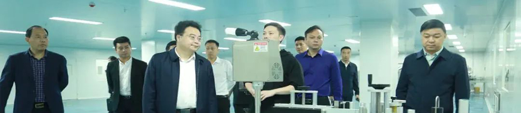 湖南省永州市零陵区区委书记赵立平到德诺考察调研